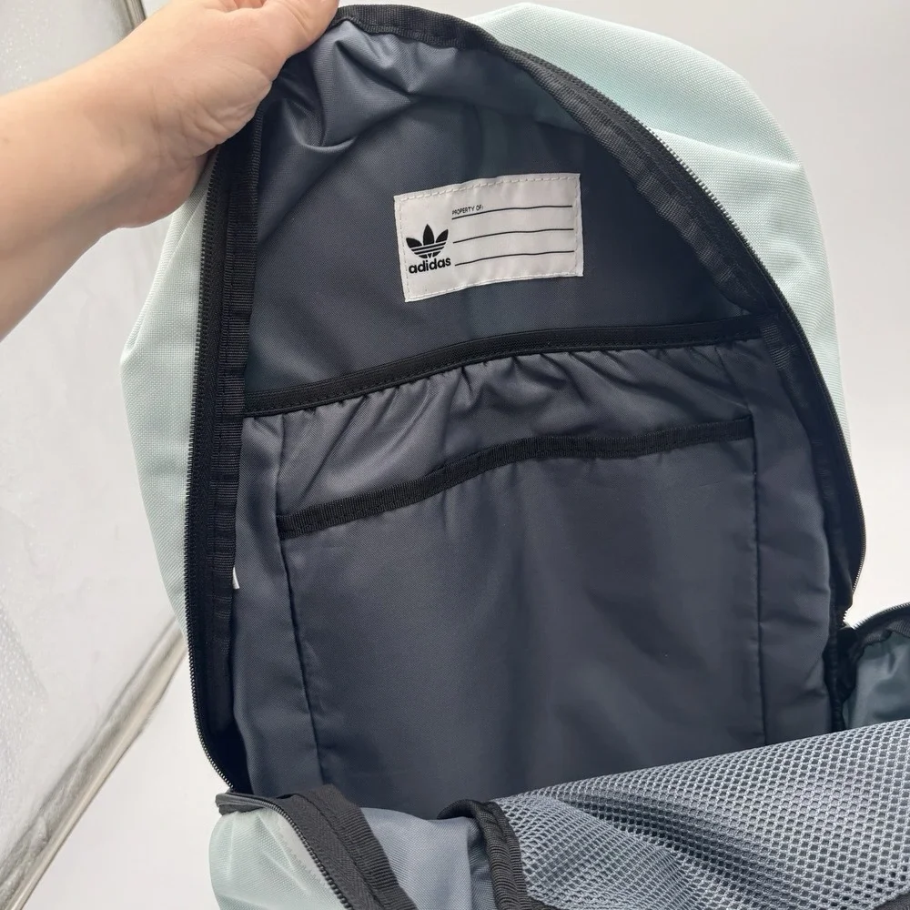 Adidas Originals‎ National 2.0 Backpack Mint Green Trefoil Classic